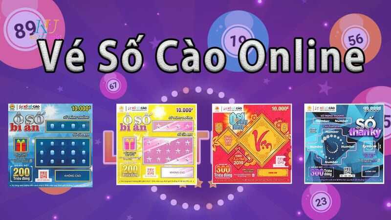 mua vé số cào online